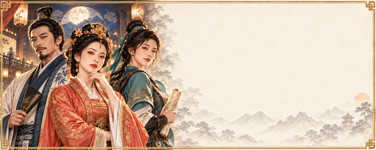 历史人物插画